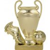 B326/G - Figúrka plastová futbal zlatá H-8 cm - 8 cm,Výška (cm)
