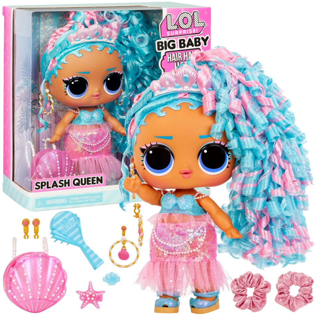 MGA LOL Surprise! Big Baby Hair veľká Splash Queen