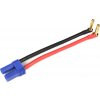 GForce Bateriový kabel 4.0mm zlacený EC5 samec