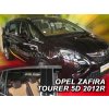 Deflektory na Opel Zafira C Tourer, 5-dverová (+zadné), r.v.: 2012 -