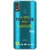 Picasee silikónový prehľadný obal pre Honor 9X Lite - Kazma - TOHLE JE ŽIVOT A NIC VÍC NEBUDE