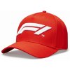 F1 šiltovka LOGO Baseball red