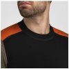 ACLIMA WOOLNET HIKING PÁNSKE TRIČKO, Zelená, Oranžová, Čierna XL