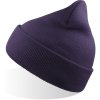 Atlantis Headwear Čepice Wind-S, pletená COT33022035099-purple Purpurová UNI