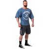 Pánske tričko Nebbia NEBBIA x OLYMPIA Washed Rag Top GOLDEN AGE 788 blue 3XL