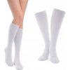 PODKOLIENKY DÁMSKE BAVLNENÉ PONOŽKY BIELE KLASICKÉ 35-37
