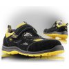 VM Footwear MICHIGAN S1P ESD sandál Čierna-Žltá