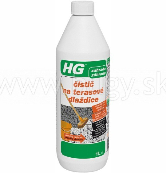 HG čistič na terasové dlaždice 1L od 6,6 € - Heureka.sk