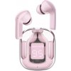 Acefast bezdrôtové slúchadlá T6 – Bluetooth 5.3, USB-C, ENC, IPX4, LED displej, 500 mAh, Pink Lotus