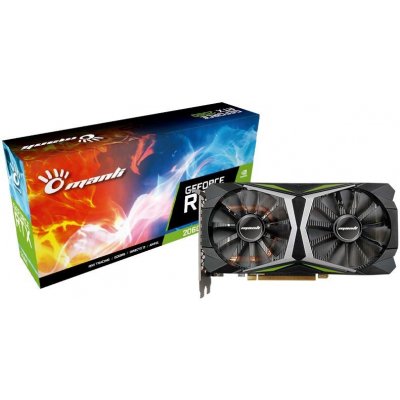 Manli GeForce RTX 2060 (LHR) 12GB GDDR6, M-NRTX2060/6RFHPPPV2-M2435