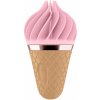 Satisfyer Sweet Treat ružový-hnedý