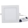 LED panel 12W 840lm 4000K zap. štvorec biely STELLAR (99XLED632)