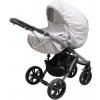 Pláštenka na kočík s reflexným prvkom New Baby Basic sivá