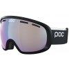 Fotochromatické lyžiarske okuliare POC Fovea Photochromic Uranium Black/Light Pink-Sky Blue Čierna Veľký rám