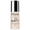 Lirene City Matt zmatňujúci fluidný make-up s vyhladzujúcim efektom 16 h Vitamin E&C 16 h 207 beige 30 ml