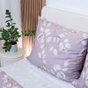 Takoy Bavlnená obliečka na vankúš 70x90 cm lístie na hnedej-HT-00785 | 70x90 cm obliečka na vankúš
