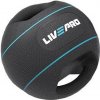 Míč MEDICÍNÁLNÍ DOUBLE GRIP LivePro 4Kg černý - 6