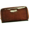 Gregorio BC-118 hnedá dámska kožená peňaženka 20 x 11 x 4 cm