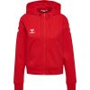 Hummel Go 2.0 Chevron Hooded Jacket Women červená