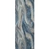 Mramorový nástenný panel z PVC – Ocean Wave Blue – 60×120 cm Trieda: Trieda B