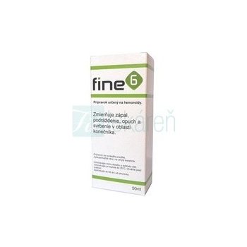 Fine6 olej na hemoroidy 50 ml