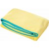 EUROFIRANY RÝCHLOSCHNÚCA PLÁŽOVÁ OSUŠKA Z MIKROVLÁKNA IGA 80X160 CM ŽLTÁ