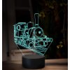 Beling 3D lampa, parný rušeň 210.0, 16 farebná SXQ38