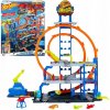 Hot Wheels Mega Garáž Gigaslučka pretekárska dráha + autíčko JBM74