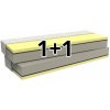 MPO matrac 1+1 HORSE ELASTIC, 180x200x19 cm, poťah Health care