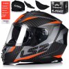 Motocyklová prilba LS2 FF800 Storm II Racer M. Titan Fluo L