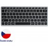 AppleMix Bezdrôtová klávesnica SATECHI Slim X1 - podsvietená - CZ - sivá