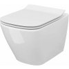 Cersanit City Závesné WC s doskou SoftClose, CleanOn, biela S701-405