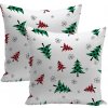 XPOSE® Bavlnená obliečka na vankúš NARA V3 40x40 cm 2ks, Bavlna