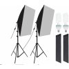 Verk 27146 Softbox so statívom 48 x 67 cm, 2x 135W