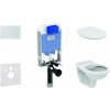 Ideal Standard ProSys - Set predstenovej inštalácie, klozet Alpha s doskou, tlačidlo Oleas M1, SoftClose, chróm mat ProSys80M SP113