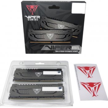 Patriot Viper Steel DDR4 16GB 4400MHz CL19 (2x8GB) PVS416G440C9K