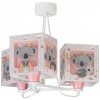 Dalber | Dalber 63267S - Detský luster KOALA 3xE27/60W/230V | PI419