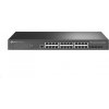 TP-Link OMADA JetStream switch pro připojení k UPS TL-SG3428X-UPS (24xGbE, 4xSFP+, 2xconsole, fanless)