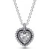 PANDORA náhrdelník Žiarivé srdce 393099C01-45