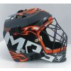 MPS Florbalová maska PRO FLAME - Black/Orange