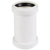 OSMA HT odpadový / kanalizačný nátrubok (presuvka) DN 32 - dĺžka 93 mm - HTU - biely