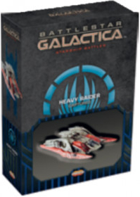 Ares Games Battlestar Galactica Starship Battles Accessory Pack: Cylon Heavy Raider Captured