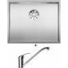 Blanco ZEROX 500-U nerez Durinox 521559 + Blanco DARAS chróm 517720