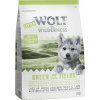 Výhodné miešané balenie 2 x 1 kg Wolf of Wilderness Junior - Junior - kačacie + jahňacie