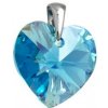 iŠperky Strieborný prívesok srdiečko Swarovski ID|106987