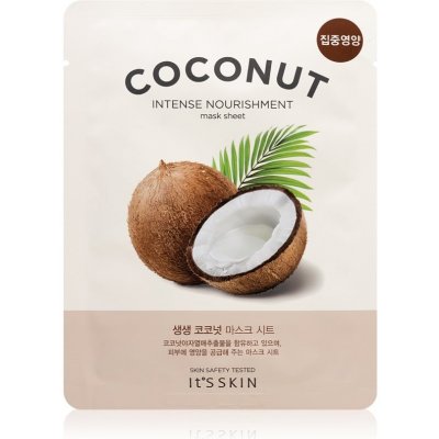 It´s Skin The Fresh Mask Coconut plátenná maska s vysoko hydratačným a vyživujúcim účinkom 18 g