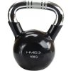 Kettlebell s chrómovaným úchopom HMS KTC16, 16 kg, čierny