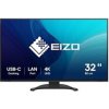 EIZO 31,5 EV3240X-BK, IPS, 3840 x 2160 (4K UHD), 350 cd/m2, 2000:1, 5ms, USB-C, DP, 2x HDMI, černý