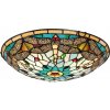 Interierové rustikálne svietidlo PREZENT TIFFANY CEILING 1714