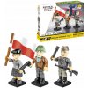 Cobi 2057 3 figúrky s doplnkami Varšavské povstanie